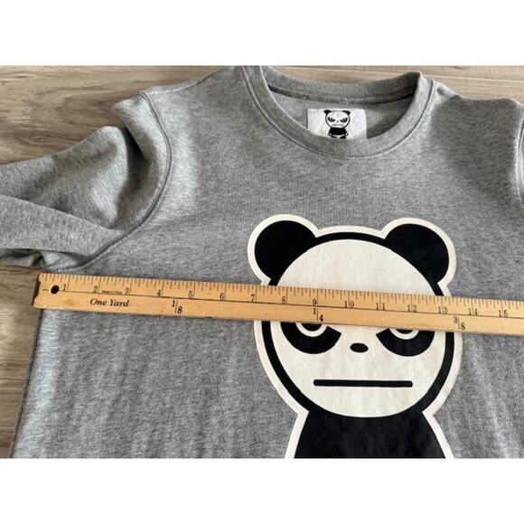 Hipanda Crewneck Long Sleeve Pullover Sweatshirt - Gray - Size XL - Picture 6 of 9